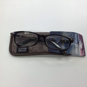 Foster Grant Men’s Reading Glasses with Case